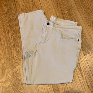 Haggar The Active Series City Flex 5 Pocket Slim Straight - 36 x 30